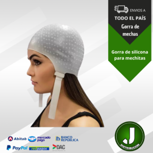 Gorra de goma para mechitas
