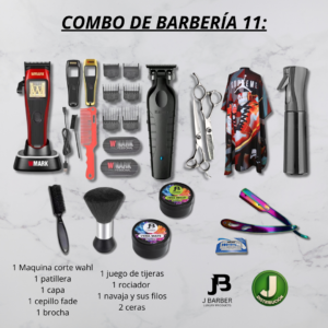 Combo de barberia Wmark y Kemei 11