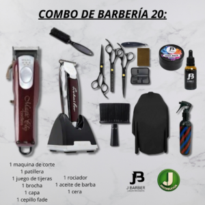 Combo de barbería Wahl 20