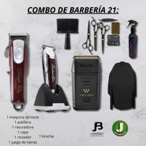 Combo de barberia Wahl 21