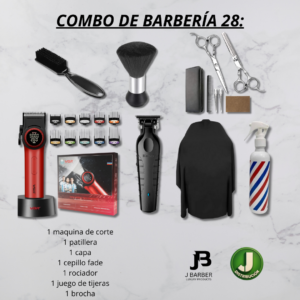 Combo de barbería VGR y Kemei 28