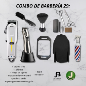 Combo de Barbería Wahl y Andis 29