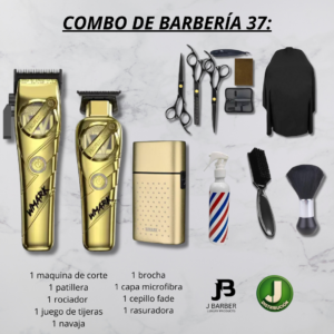 Combo de barbería Wmark 37