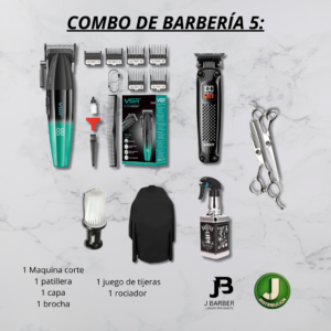 Combo de barbería VGR 5