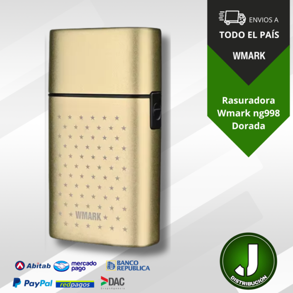 Rasuradora Wmark ng998 Dorada