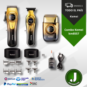 Combo Kemei km 8557